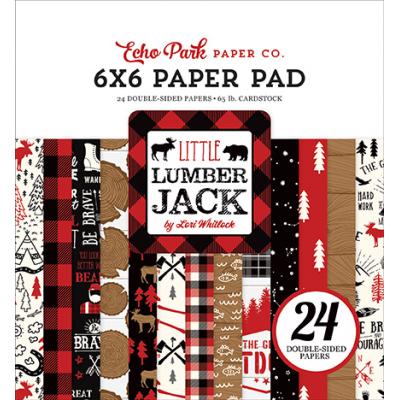 Echo Park Little Lumberjack Designpapier - Paper Pad